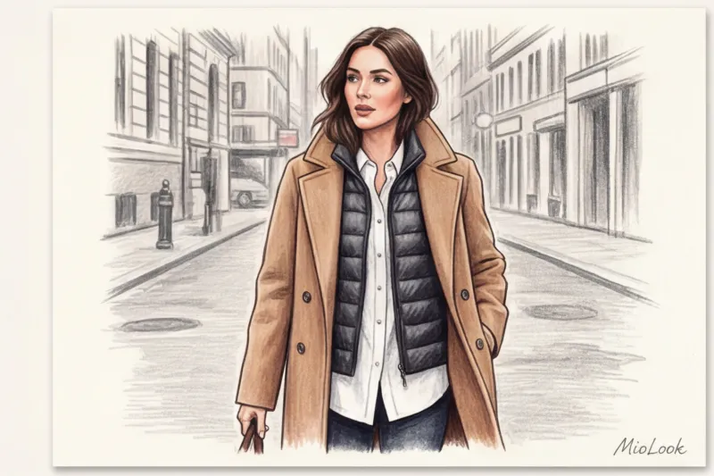 Многослойность с верхней одеждой: как стильно утепляться - 4