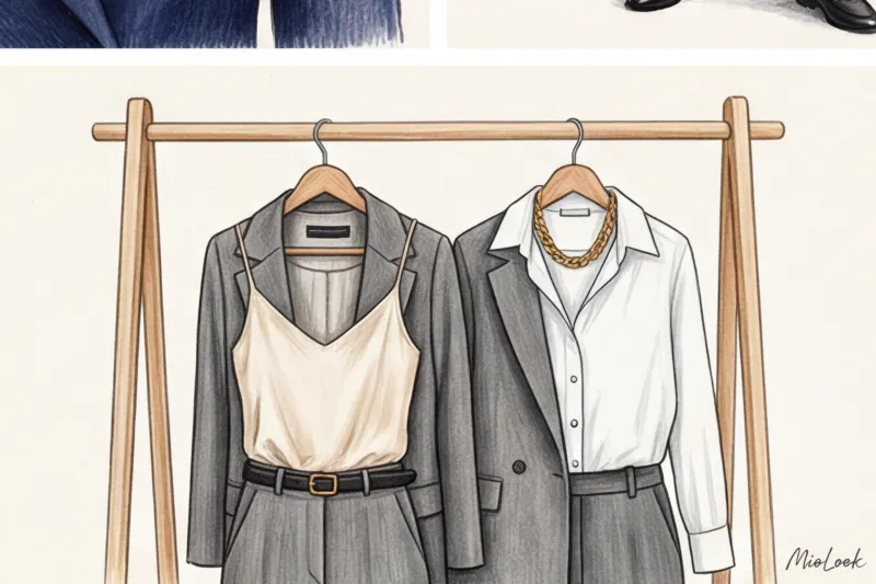 Женский брючный костюм: как выбрать идеальную посадку для работы - 5