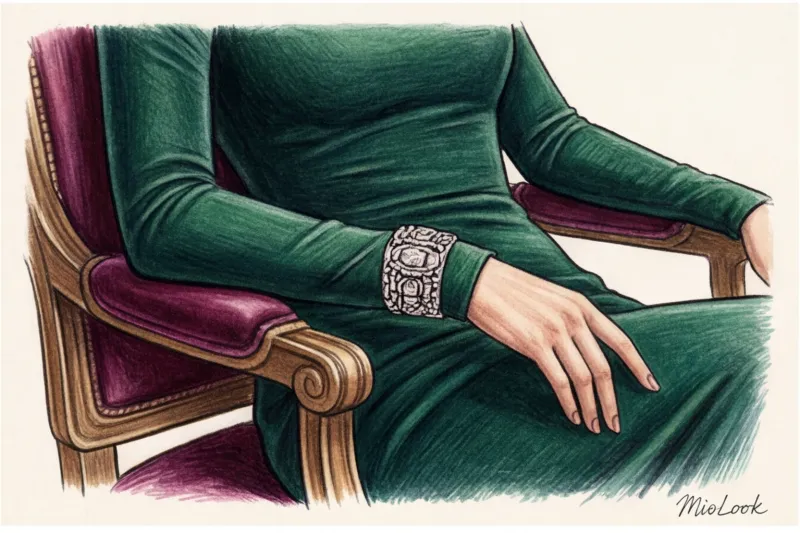 Закрытые вечерние платья в пол: секреты создания королевского силуэта - 7