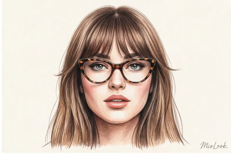 Прически под очки: как гармонично сочетать укладку с оправой - 3