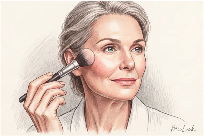 Омолаживающий повседневный макияж: правила лифтинг-мейкапа 40+ - 5
