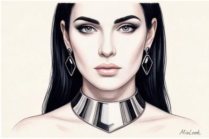 Украшения и аксессуары: выбор металла, камней и фактуры по уровню контрастности - 9