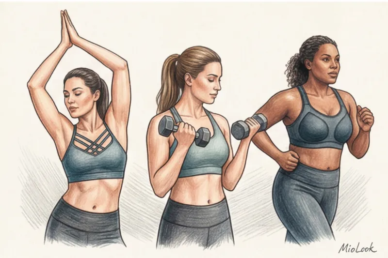 Как выбрать спортивный топ-бра: гайд по уровню поддержки - 8