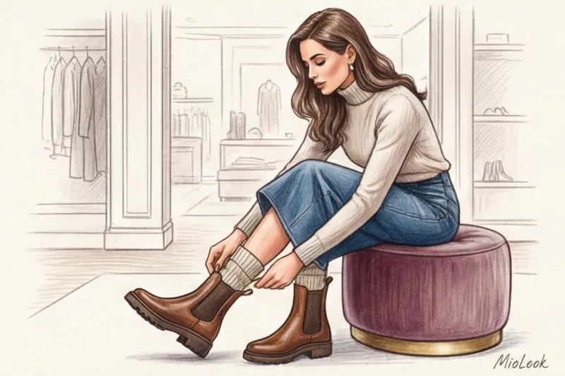 Зимняя обувная капсула: как выглядеть стильно и не мерзнуть - 5