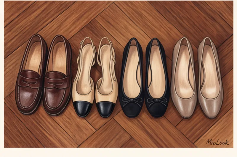 Обувь в стиле Old Money: от лоферов до изящных лодочек - 8