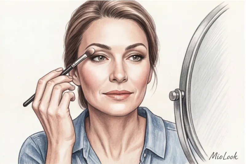 Макияж для нависшего века: пошаговая инструкция с лифтинг-эффектом - 4