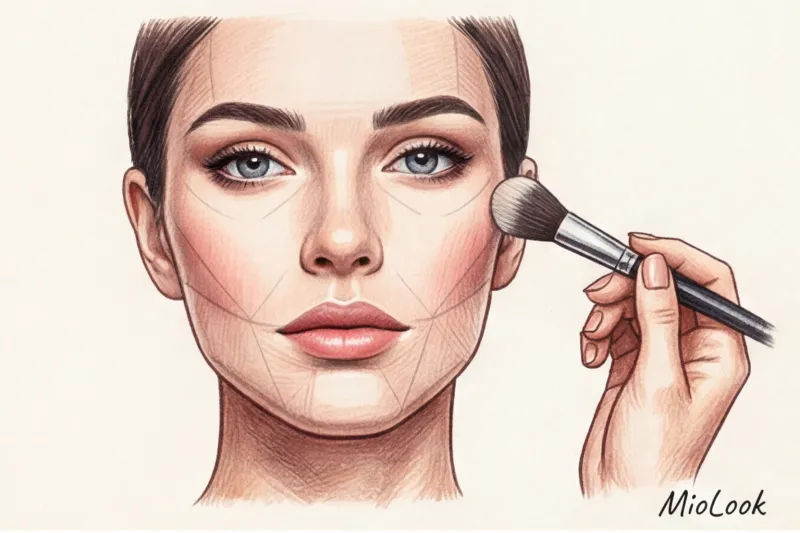 Макияж по системе Ларсон: подчеркиваем природные линии лица - 2