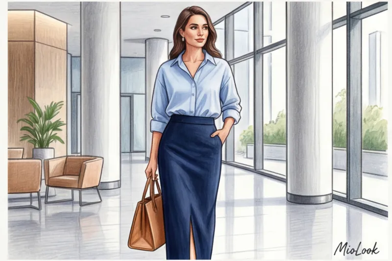 Летние юбки макси: актуальные фасоны и идеи образов для скромного стиля - 4