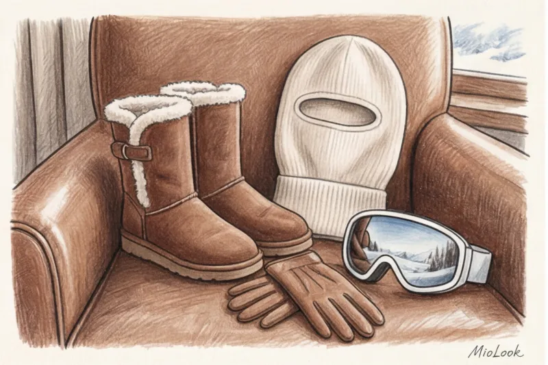 Капсула в зимний отпуск: стильно и тепло на горнолыжном курорте - 4