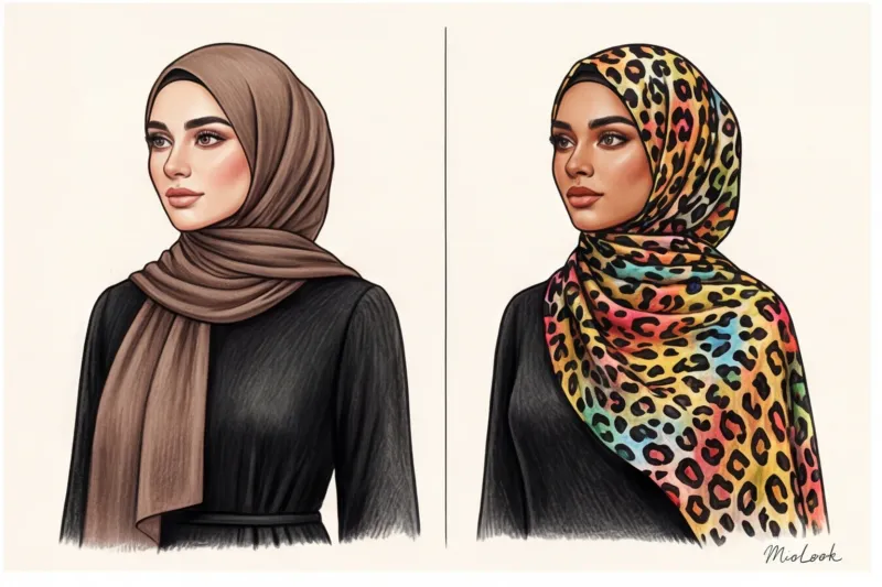 Какой хиджаб подойдет к черному платью: 5 беспроигрышных вариантов - 9