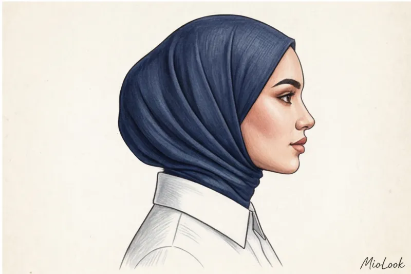 Хиджаб в корпоративной среде: как красиво и строго повязать платок в офис - 9