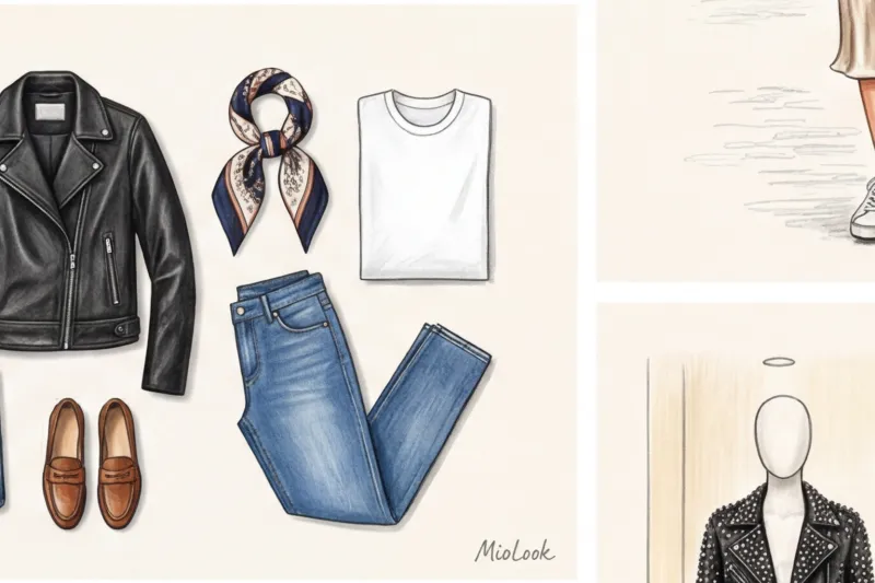 Кожаная куртка-косуха: как вписать в базовый гардероб - 5