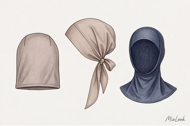 Как выбрать шапочку под хиджаб: виды, ткани и правила сочетания - 2