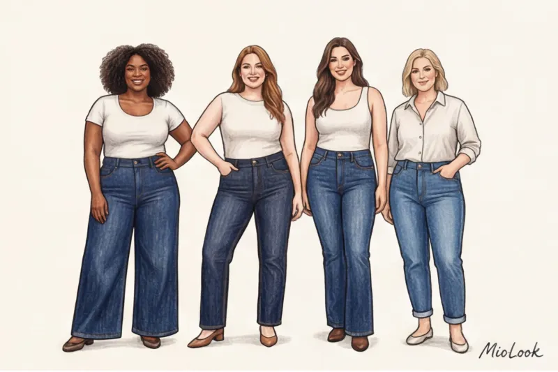Как подобрать идеальные джинсы по типу фигуры: полное руководство - 2
