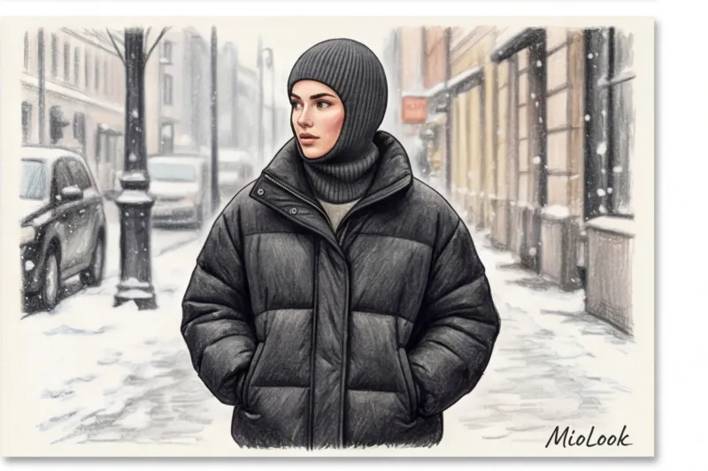 Шапки и шарфы под верхнюю одежду: правила идеальных сочетаний - 6