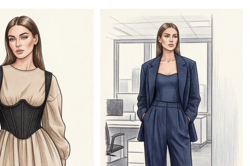 Как вписать корсет в повседневный гардероб: стильные и невульгарные образы - 3