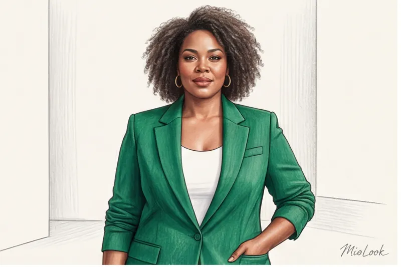 Мода для полных женщин за 40: стильный базовый гардероб