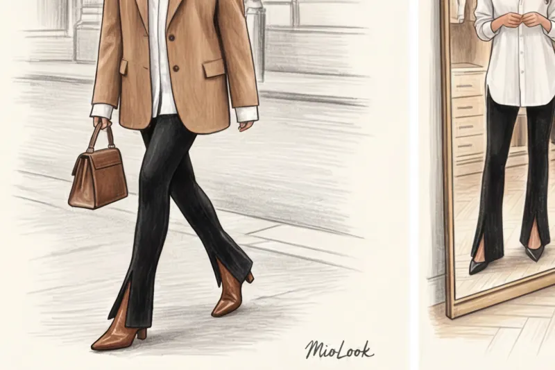 Легинсы клеш: как вписать главный тренд сезона в базовый гардероб - 7