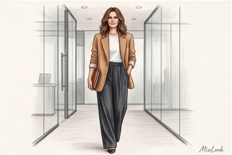 Деловой гардероб для женщины 40 лет: современный офисный стиль - 7