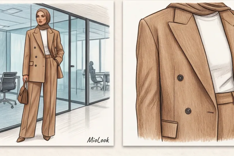 Строгий и скромный: как выбрать деловой костюм мусульманке - 8