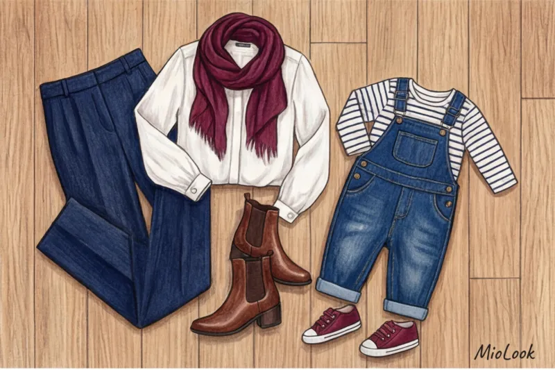 Family Look на каждый день: как сочетать свой гардероб с детской капсулой - 8