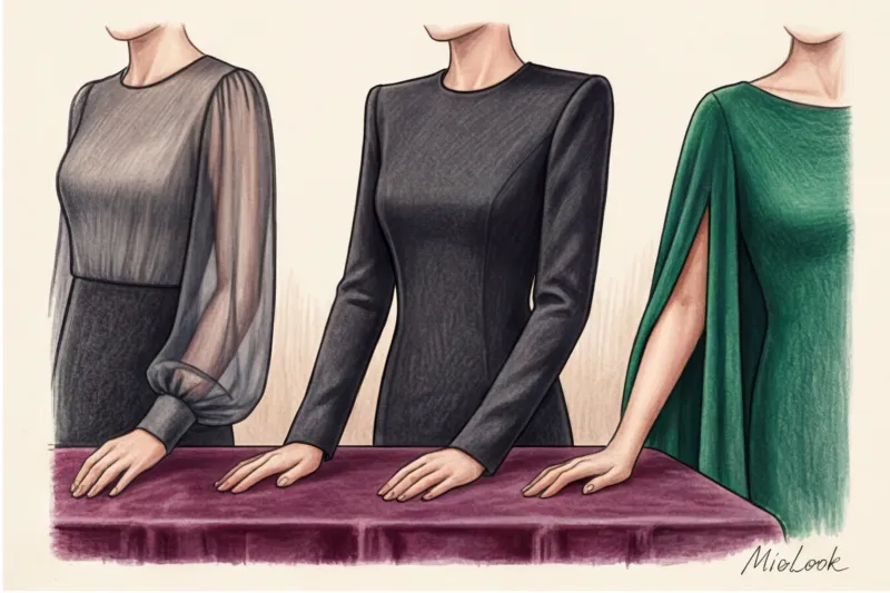 Вечерние платья с длинным рукавом: как выбрать и с чем сочетать - 3