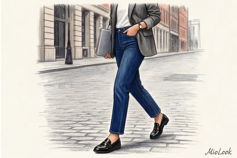 Прямые джинсы: вечная база и основа капсульного гардероба - 9