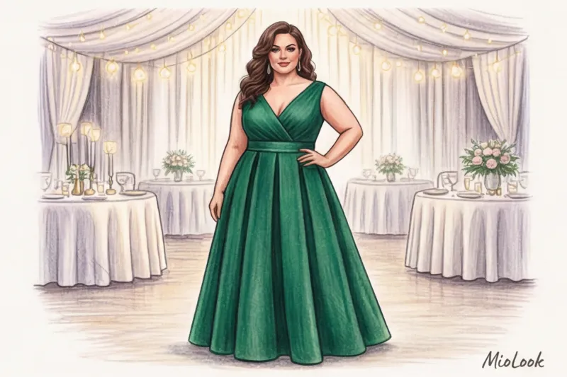 Платья для подружек невесты plus size: как выбрать идеальный наряд для полной фигуры - 2