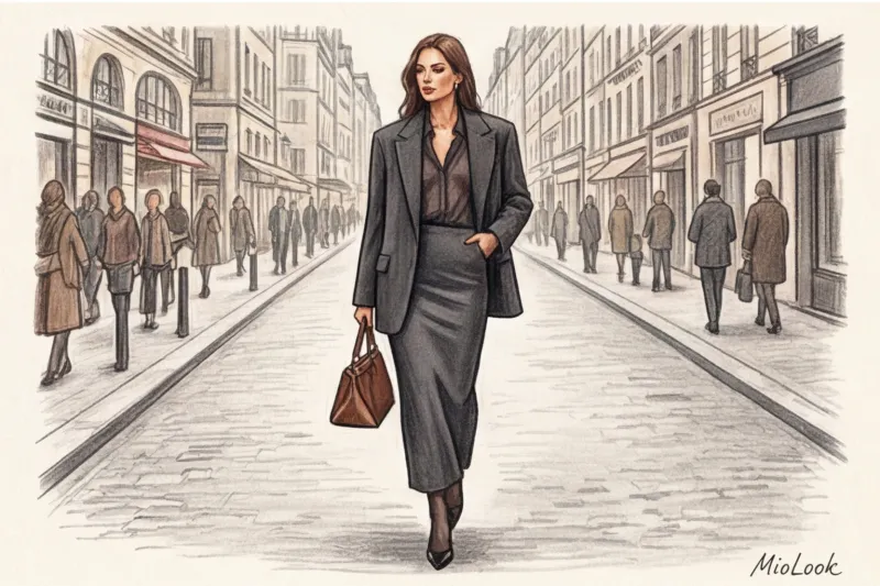 Как носить юбку-карандаш в 2024 году и не выглядеть скучно - 8