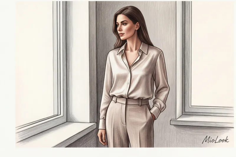 Шелк и атлас: в чем разница и что лучше выбрать для базового гардероба - 7