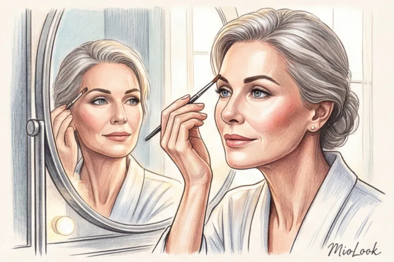 Идеальные брови после 40: формы и оттенки, которые молодят - 5