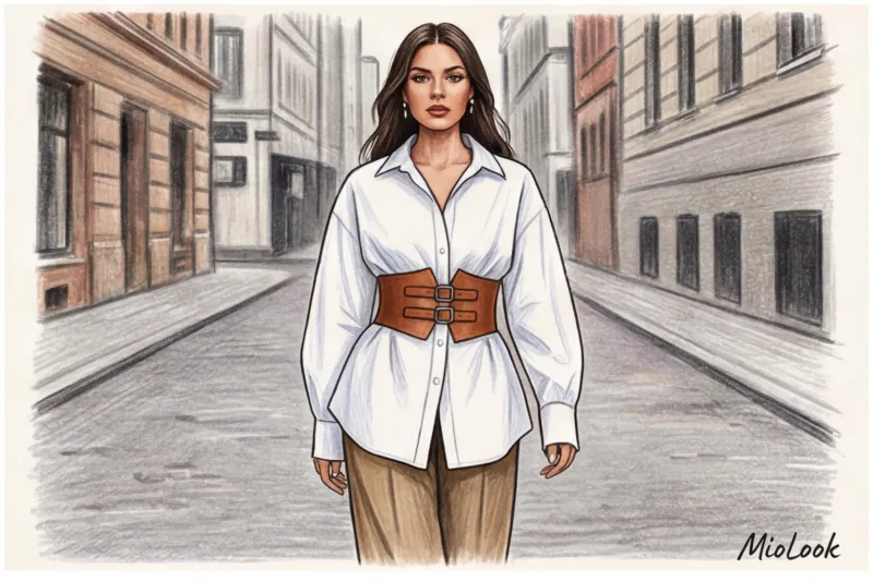 Ремень-корсет: с чем носить самый акцентный аксессуар сезона - 8