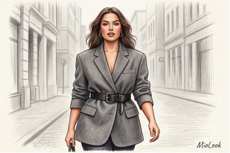 How to Wear a Belt with a Women's Jacket: Stylist Tips