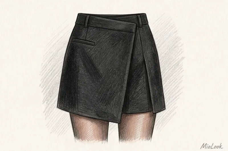 Юбка-шорты (Скорт) - 3