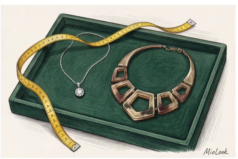 Как подобрать колье и подвески под вырез платья или блузки - 3