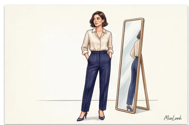 Clothes for short girls: how to visually add height