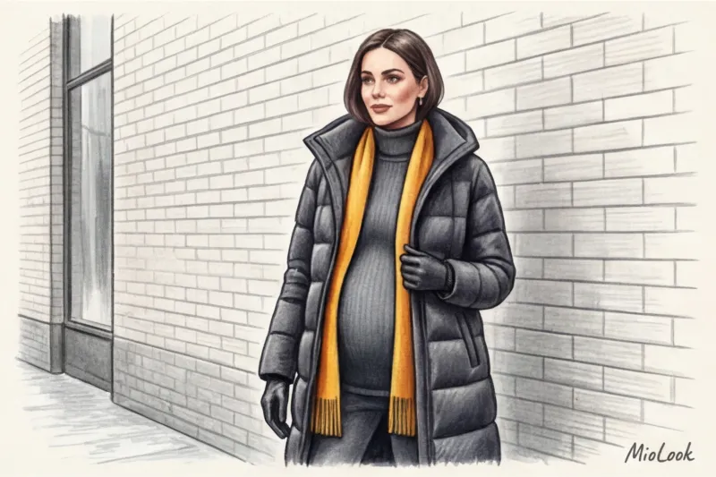 Пуховик для беременных на зиму: как выбрать теплую и удобную модель - 5