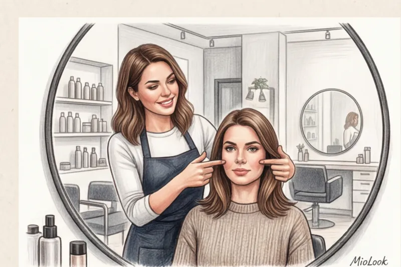 Anti-aging haircuts for medium-length hair for ages 35-45