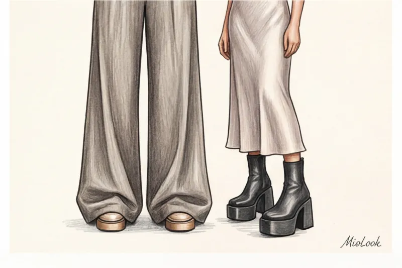 Обувь на платформе и танкетке: как носить массивный тренд нулевых - 8