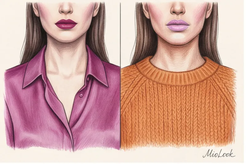 Как подобрать помаду к одежде: советы колориста