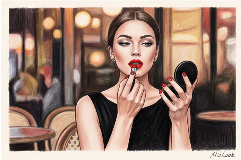 Макияж к черному платью: от классических стрелок до ярких акцентов - 9