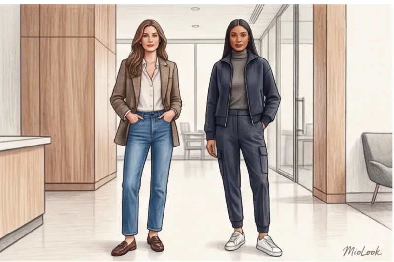 Smart casual vs. sport casual: what to wear to the office