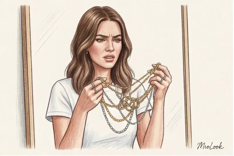 Layering: How to Combine Necklaces Without Mistakes