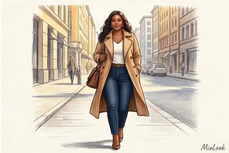 Базовый гардероб для полных женщин с учетом типа фигуры (Plus Size) - 6