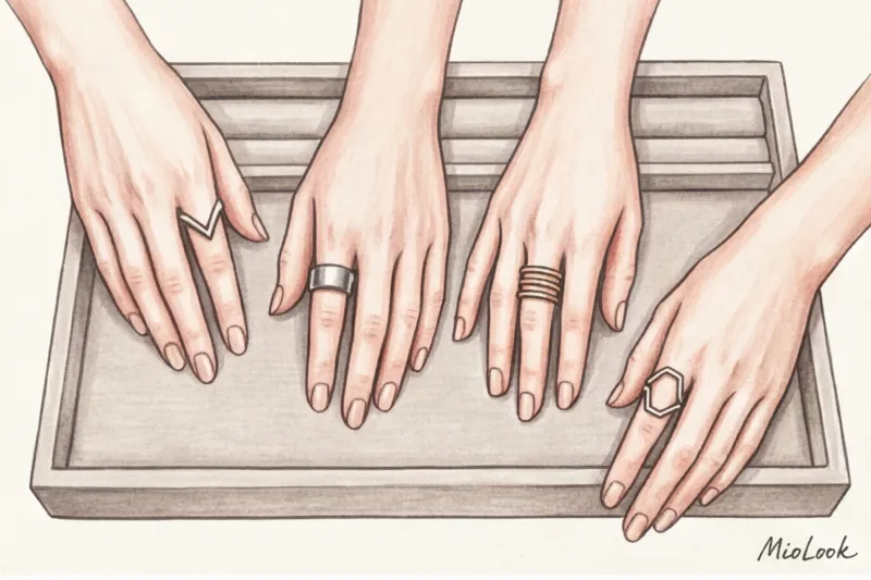 Как подобрать браслеты и кольца по полноте рук и толщине пальцев - 2