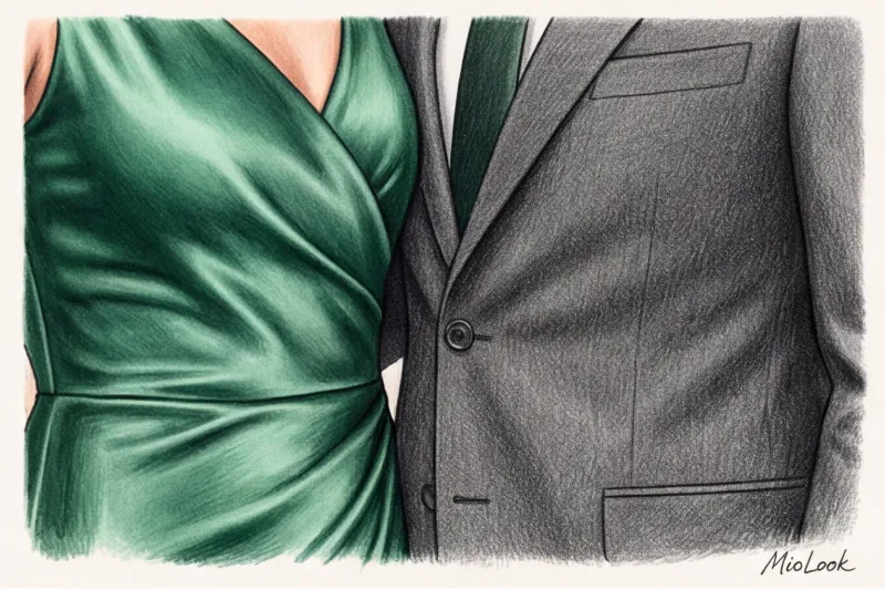 Как паре одеться на свадьбу: парные образы для гостей - 2