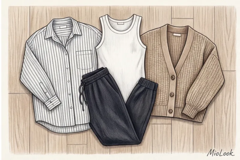 Одежда для кормящих, скрывающая живот: стильные приемы после родов - 6