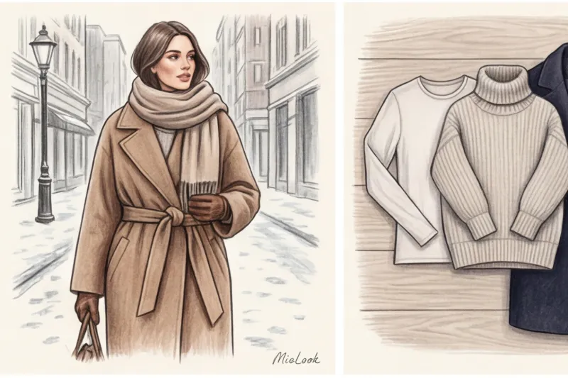 Зимние образы для беременных: как выглядеть стильно и не мерзнуть - 7