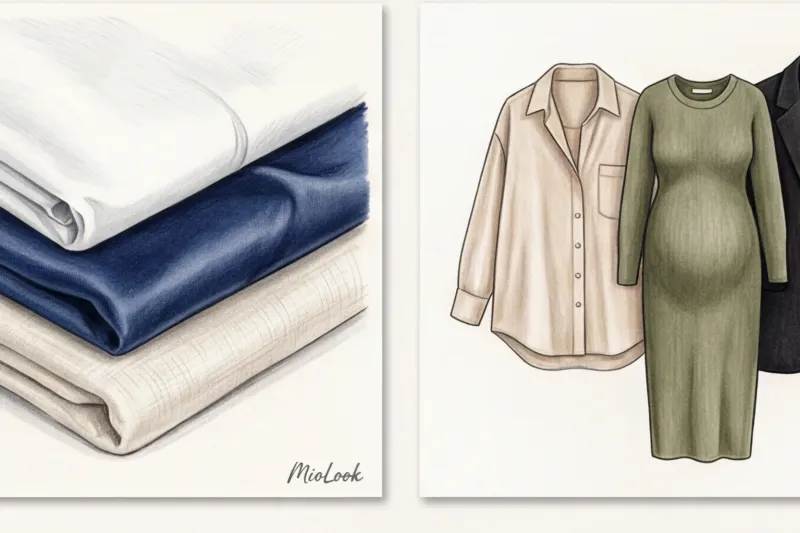 Офисные блузки и рубашки для беременных: обзор удобных фасонов - 8