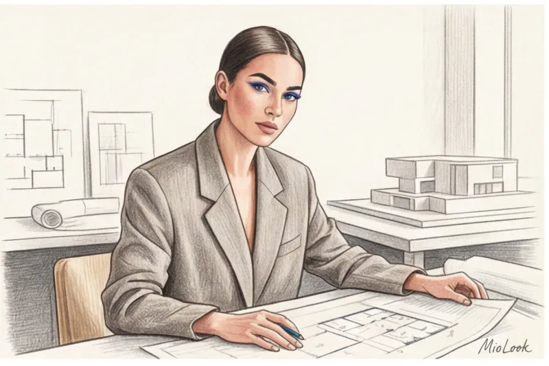 Макияж для креативного офиса: баланс между профессионализмом и трендами - 7